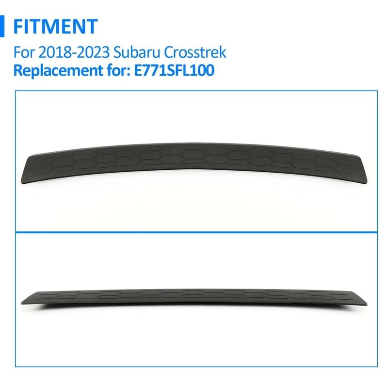 Genuine Rear Bumper Cover Protector For Subaru Crosstrek OEM Bumper Guard Replacement 3