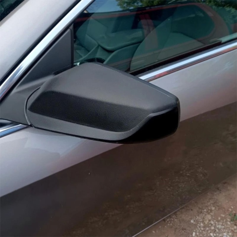 Chevrolet Malibu Driver Side Mirror Cap Cover Black Textured Replacement 6