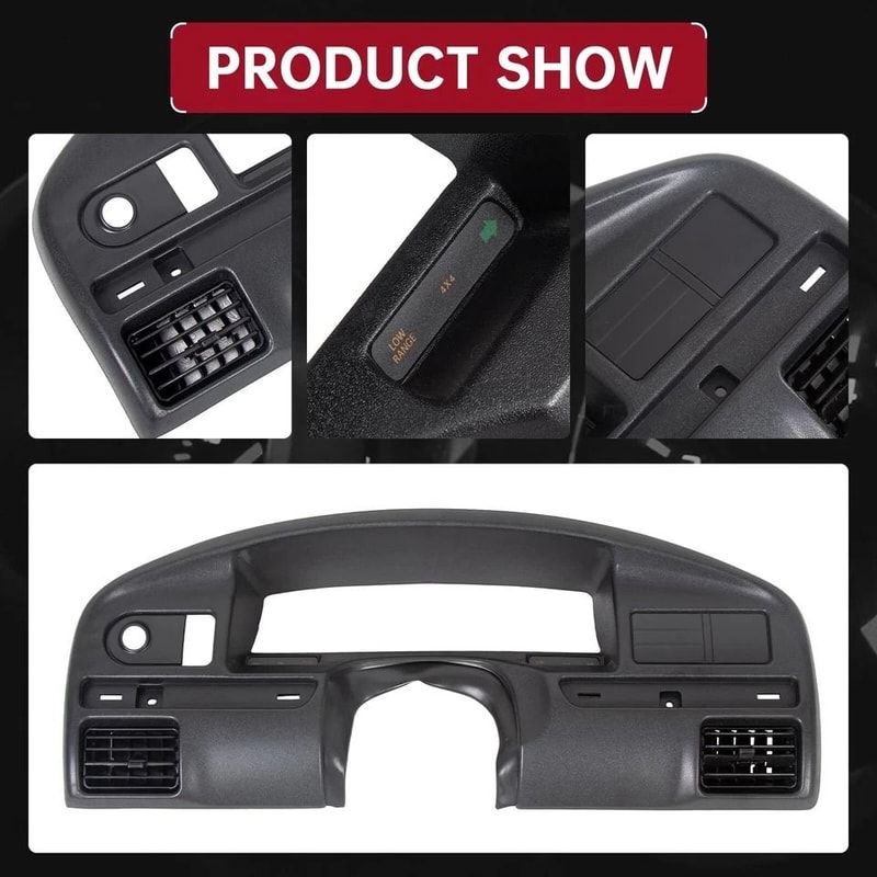 Dash Cluster Bezel Instrument Cowl For Bronco Gas Engine 3