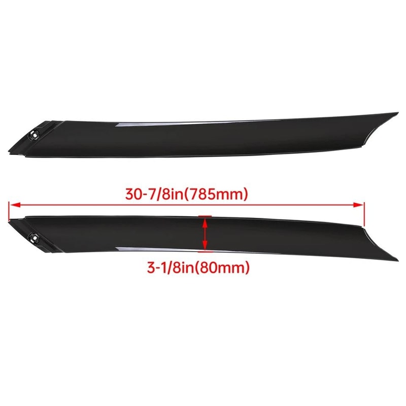 Windshield Pillar Trim Molding For Hyundai Veloster Premium Car Exterior Accessories 1