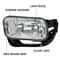 Premium Front Fog Light Replacement Set For Dodge Ram 2