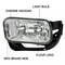 Premium Front Fog Light Replacement Set For Dodge Ram 2