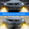 Civic Front Fog Lights Replacement Kit Yellow Bumper Assembly W Switch 6