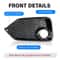 Fog Light Trim Bezel Covers For Honda Civic Hatchback LHRH Durable 2