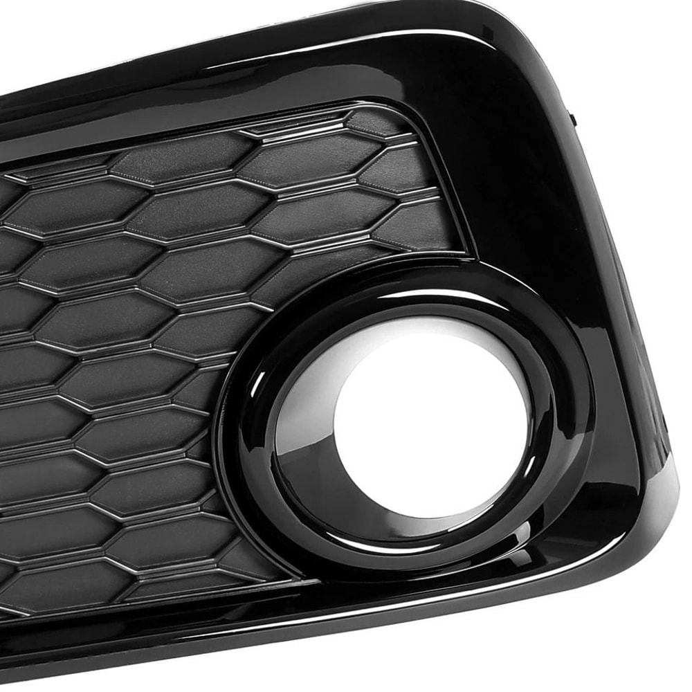 Fog Light Trim Bezel Covers For Honda Civic Hatchback LHRH Durable 3