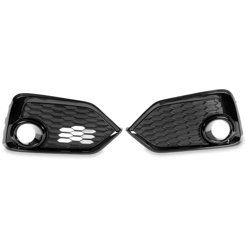 Fog Light Trim Bezel Covers For Honda Civic Hatchback LHRH Durable 0