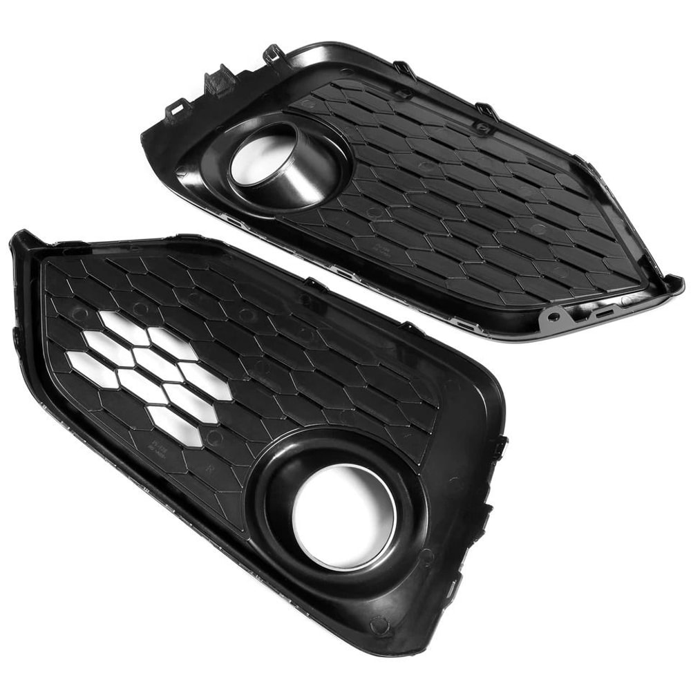 Fog Light Trim Bezel Covers For Honda Civic Hatchback LHRH Durable 6