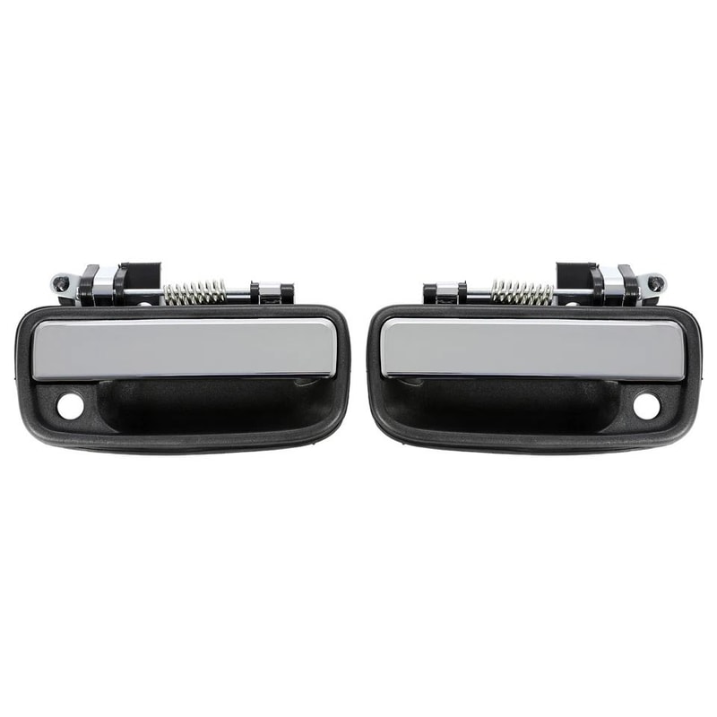 Premium Toyota Tacoma Door Handle Pair Front Exterior Replacement For Trucks 12