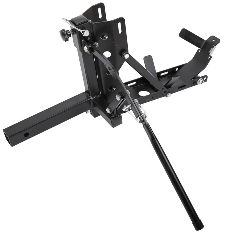 Motorcycle Hauler Receiver Trailer Hitch Carrier For Towing Transporting Motorcycles 6