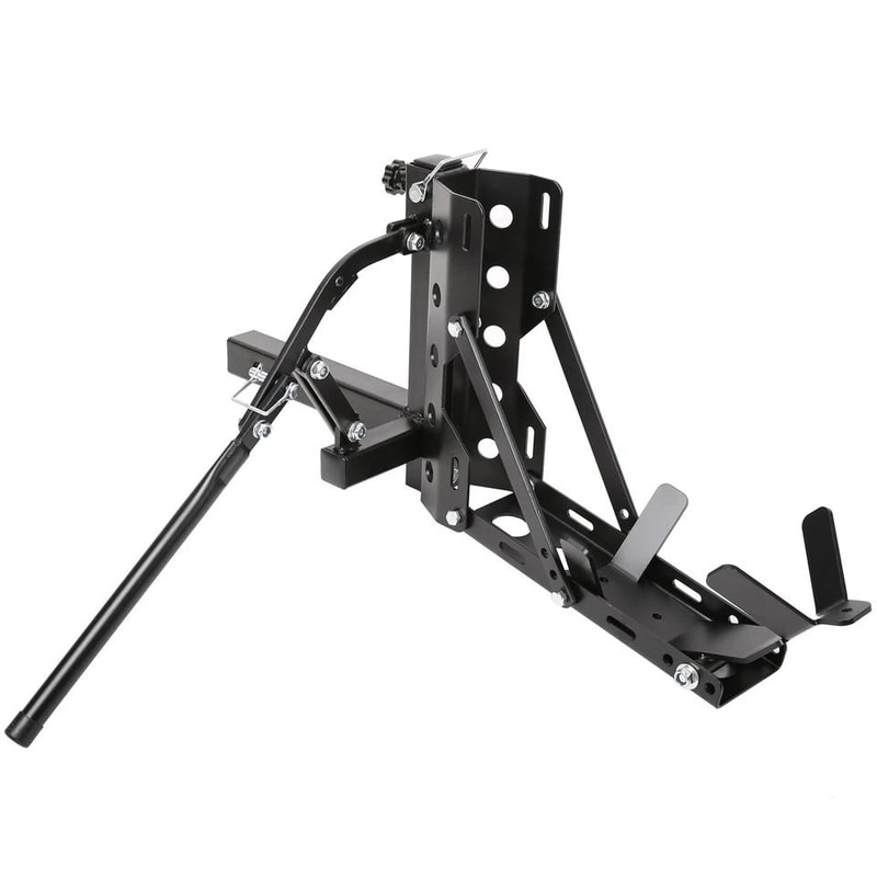 Motorcycle Hauler Receiver Trailer Hitch Carrier For Towing Transporting Motorcycles 8