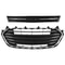 Front Bumper Upper Lower Grille Set Premium Replacement Grill For Enhanced Style 12