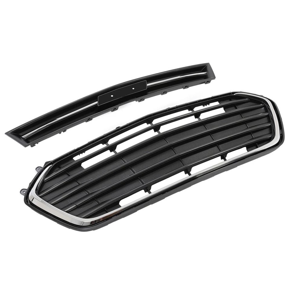 Front Bumper Upper Lower Grille Set Premium Replacement Grill For Enhanced Style 6