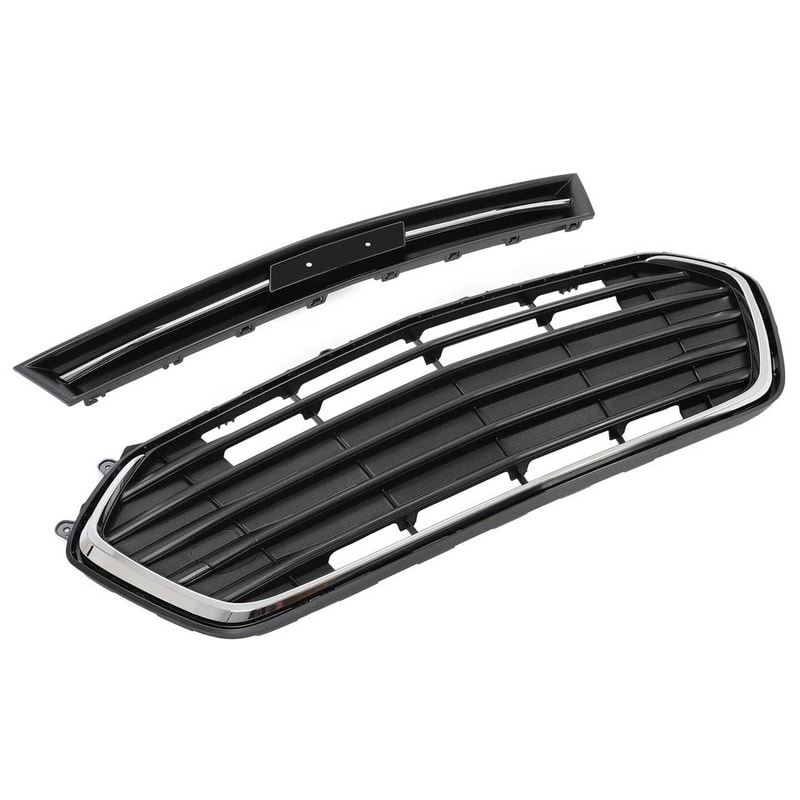 Front Bumper Upper Lower Grille Set Premium Replacement Grill For Enhanced Style 6