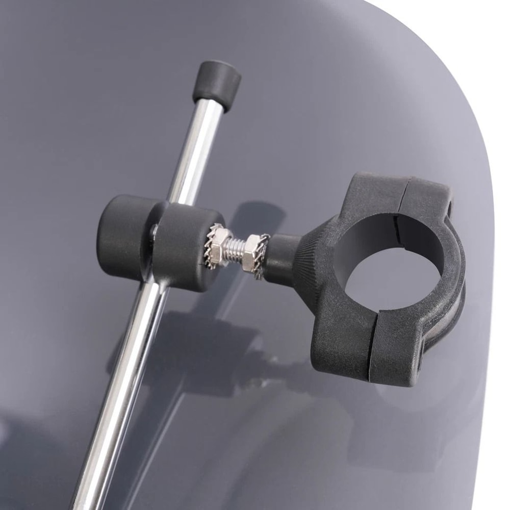 Smoke Motorcycle Windshield For Harley Road Street Glide Custom Fit 4