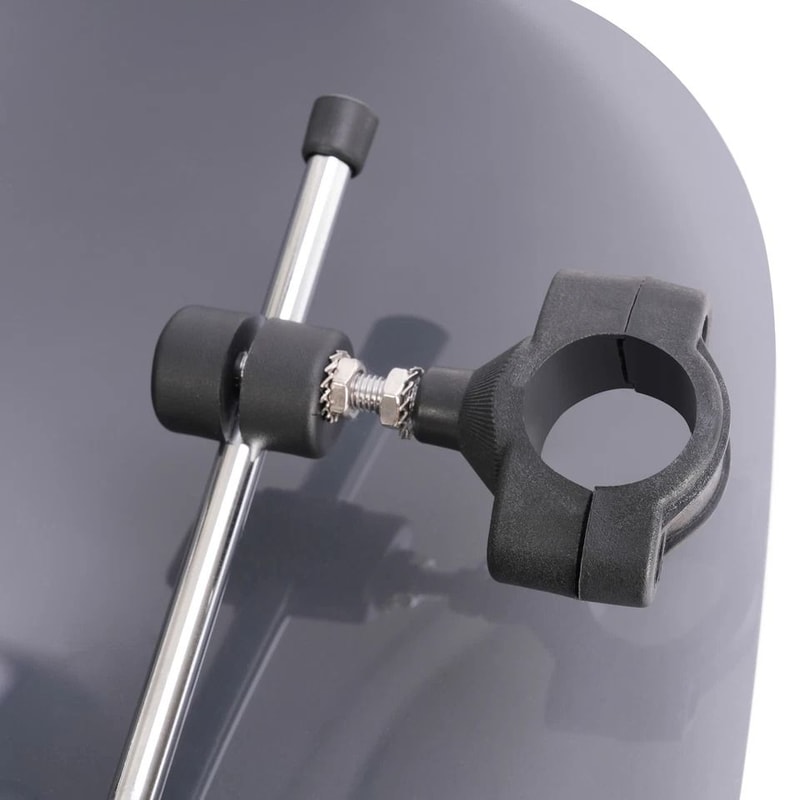 Smoke Motorcycle Windshield For Harley Road Street Glide Custom Fit 4