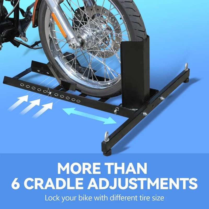 Adjustable Motorcycle Stand Wheel Chock 3