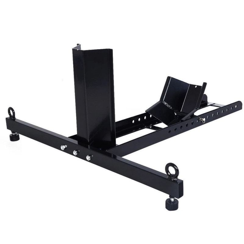 Adjustable Motorcycle Stand Wheel Chock 0