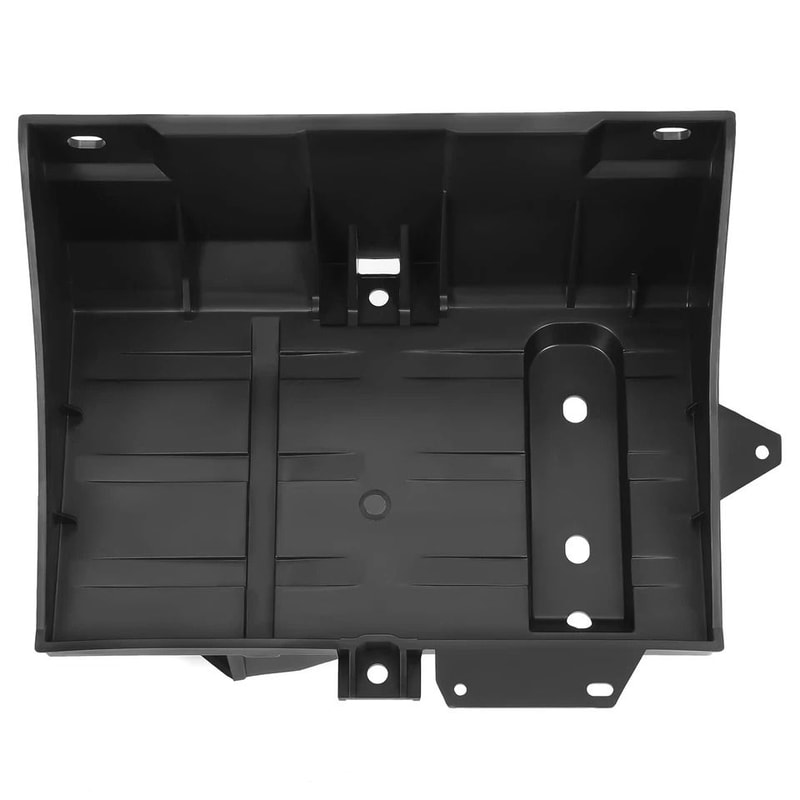Right Passenger Black Battery Tray 1