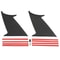 Fit For Subaru Impreza WRX STI Rear Spoiler Wing Stabilizer Enhance Aerodynamics Style 2