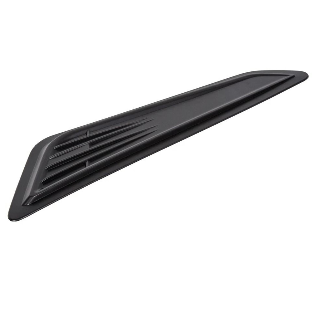 Black Bonnet Hood Vent Scoop Covers Enhance Your Rides Style 8
