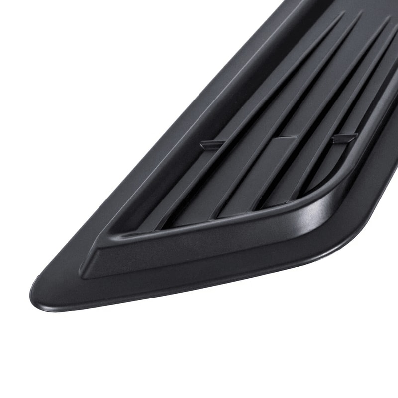 Black Bonnet Hood Vent Scoop Covers Enhance Your Rides Style 11