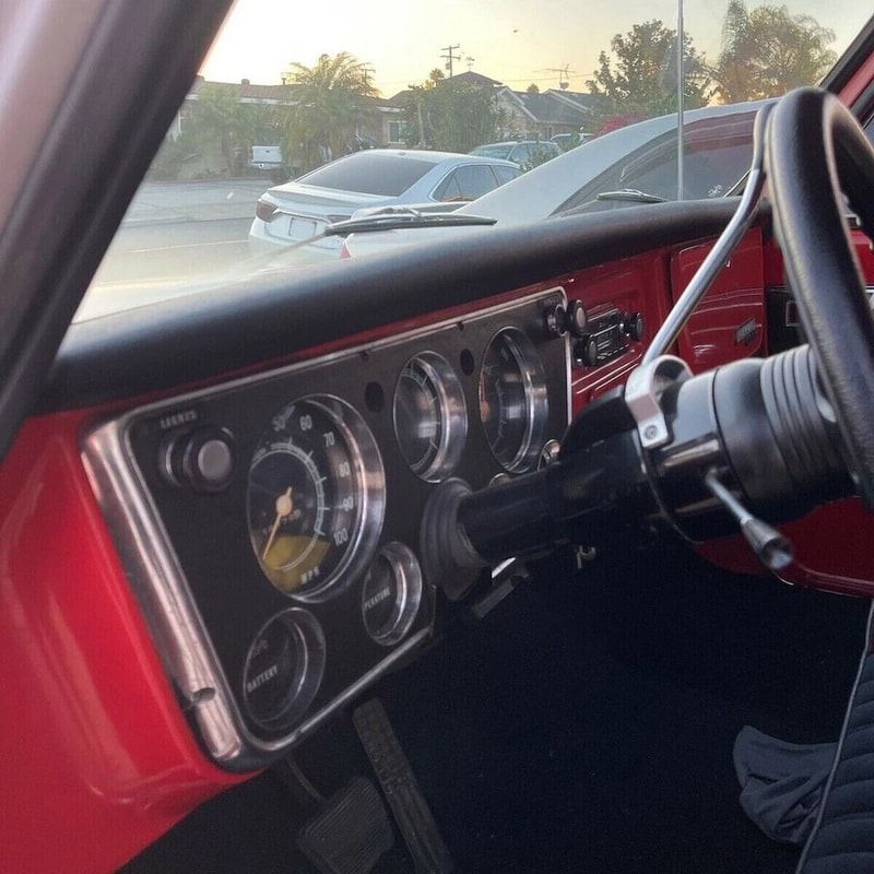 Blazer Black Interior Dash Pad Cover 1