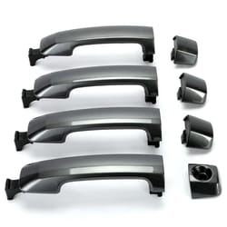new gray painted door handles for toyota tundra sequoia durable replacement