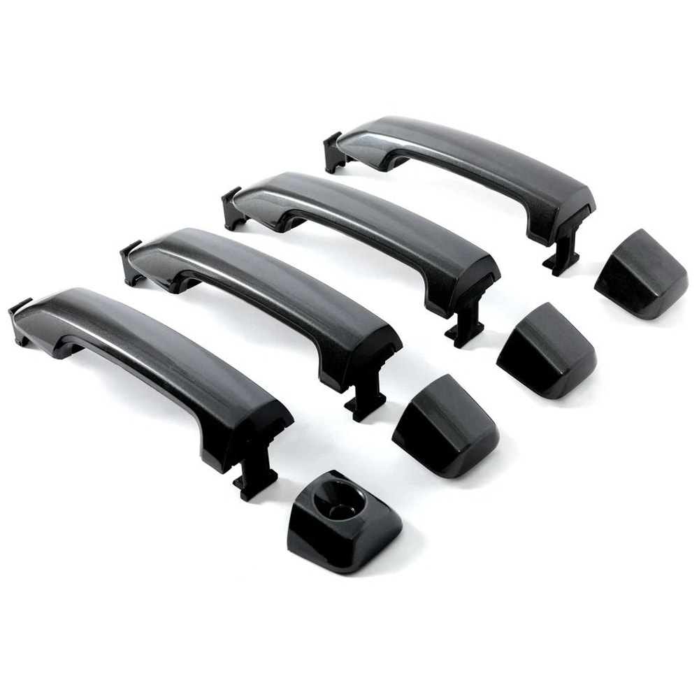 New Gray Painted Door Handles For Toyota Tundra Sequoia Durable Replacement 1