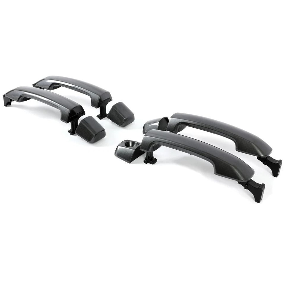 New Gray Painted Door Handles For Toyota Tundra Sequoia Durable Replacement 2