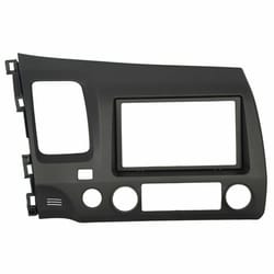double din radio dash kit with wiring harness for honda civic easy installation, perfect fit