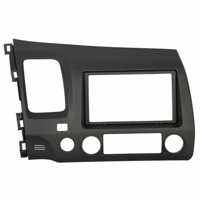 Double Din Radio Dash Kit With Wiring Harness For Honda Civic Easy Installation Perfect Fit 0