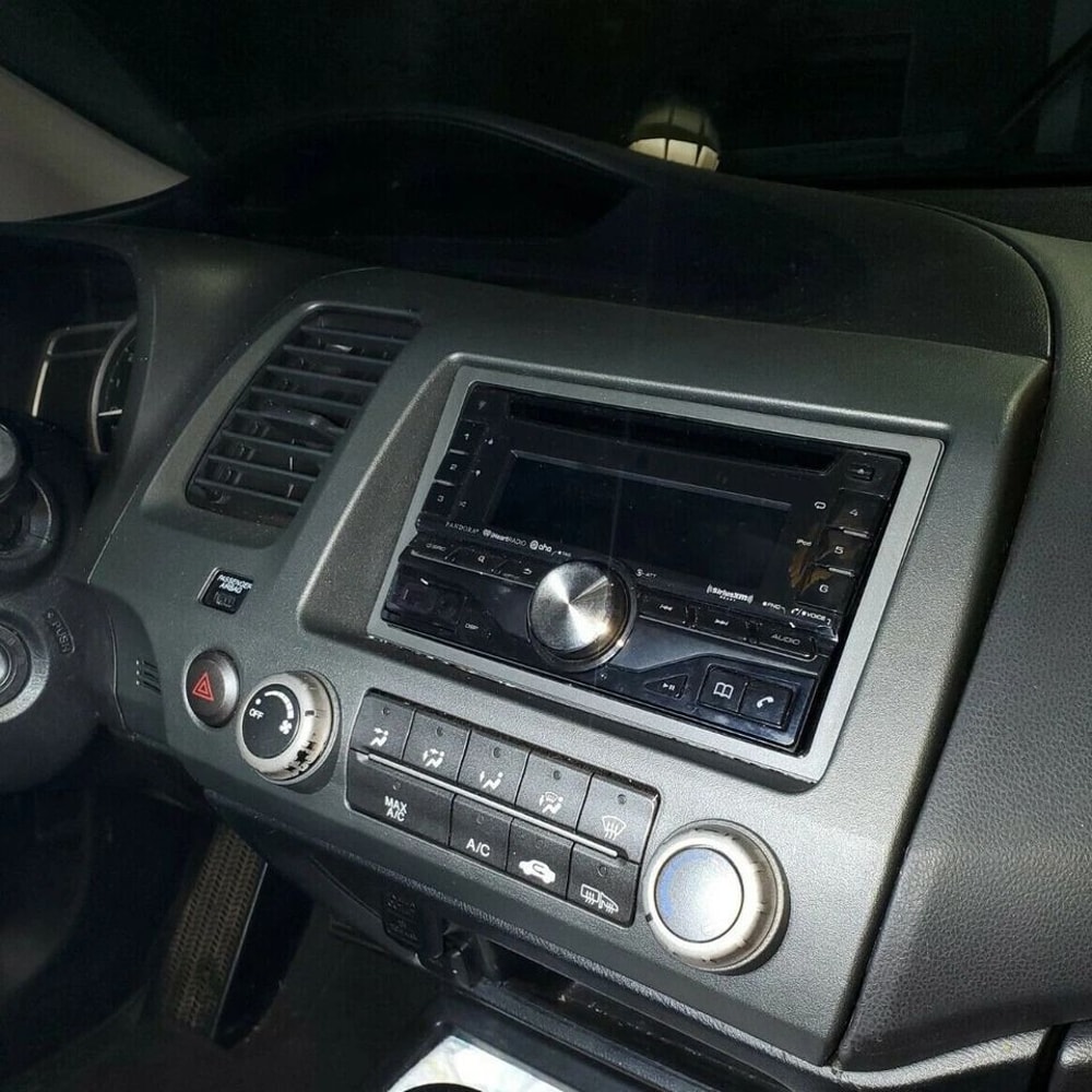 Double Din Radio Dash Kit With Wiring Harness For Honda Civic Easy Installation Perfect Fit 4
