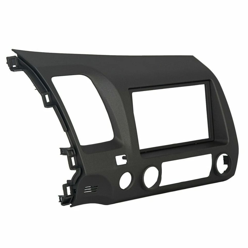 Double Din Radio Dash Kit With Wiring Harness For Honda Civic Easy Installation Perfect Fit 7