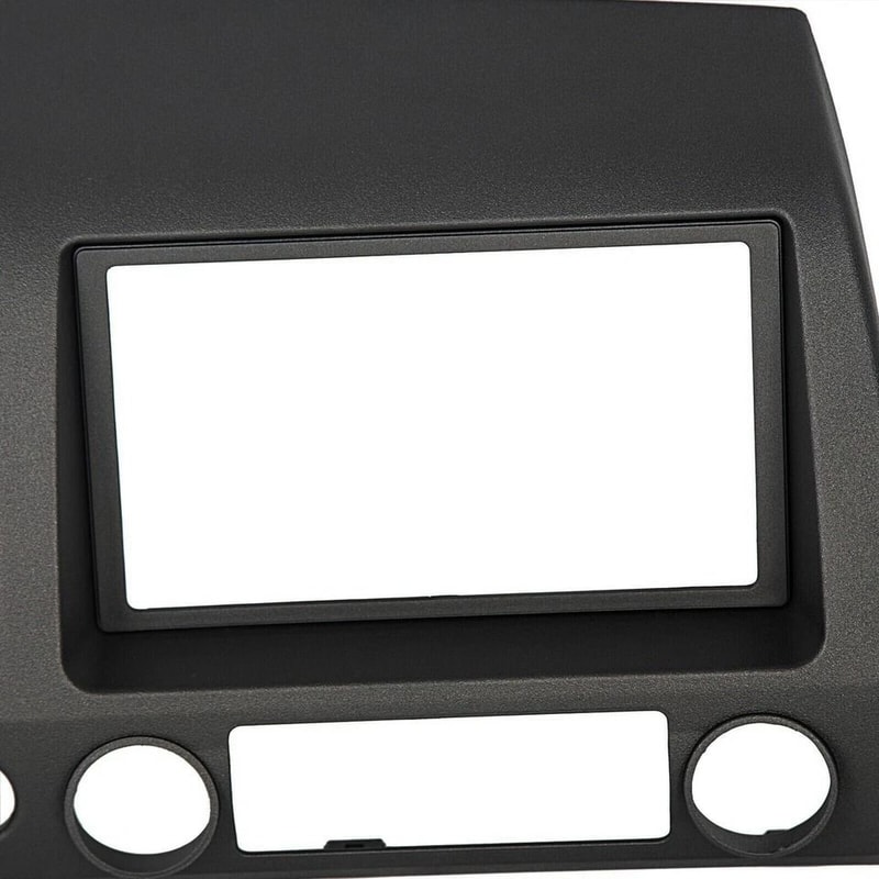 Double Din Radio Dash Kit With Wiring Harness For Honda Civic Easy Installation Perfect Fit 9