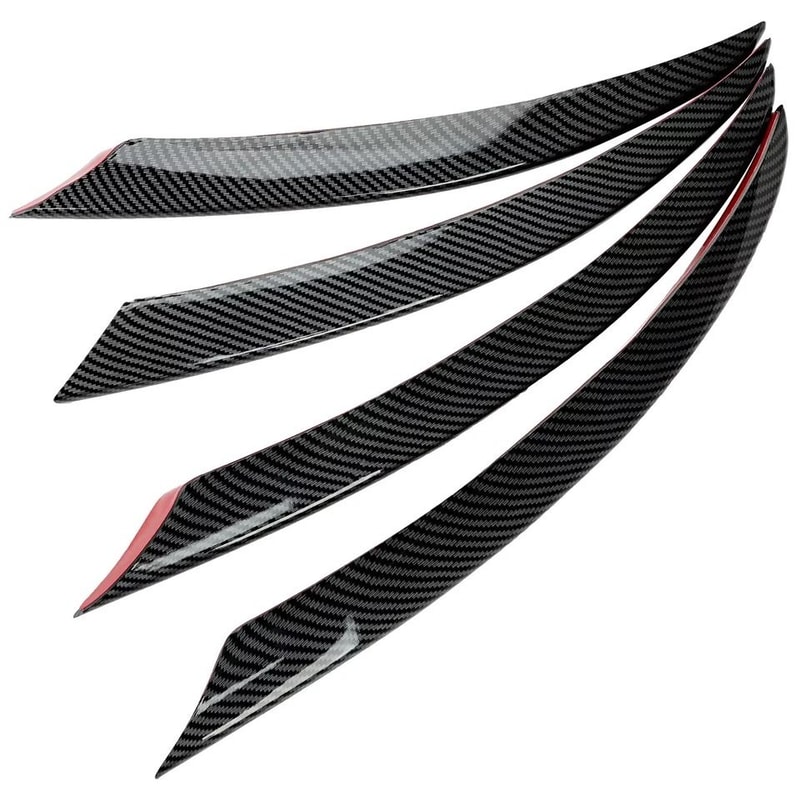 Front Air Vent Cover Trim For MercedesBenz CClass Carbon Fiber Style 6