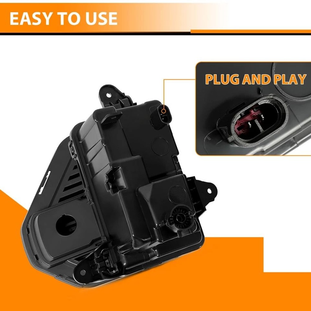 For GMC Sierra Denali LED Fog Lights With Bezel HighPerformance Driving Lamps 3