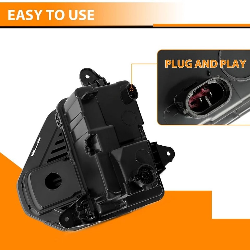 For GMC Sierra Denali LED Fog Lights With Bezel HighPerformance Driving Lamps 3