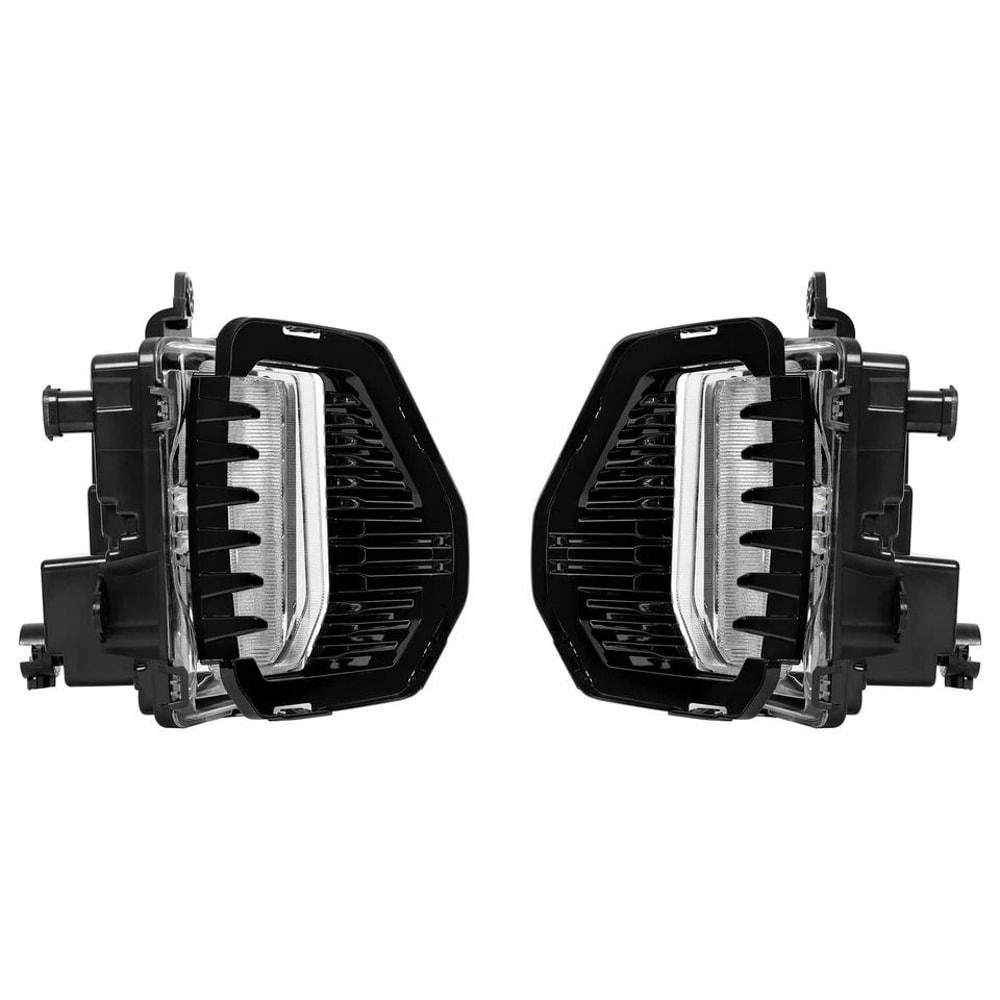 For GMC Sierra Denali LED Fog Lights With Bezel HighPerformance Driving Lamps 7