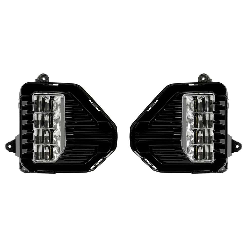 For GMC Sierra Denali LED Fog Lights With Bezel HighPerformance Driving Lamps 10