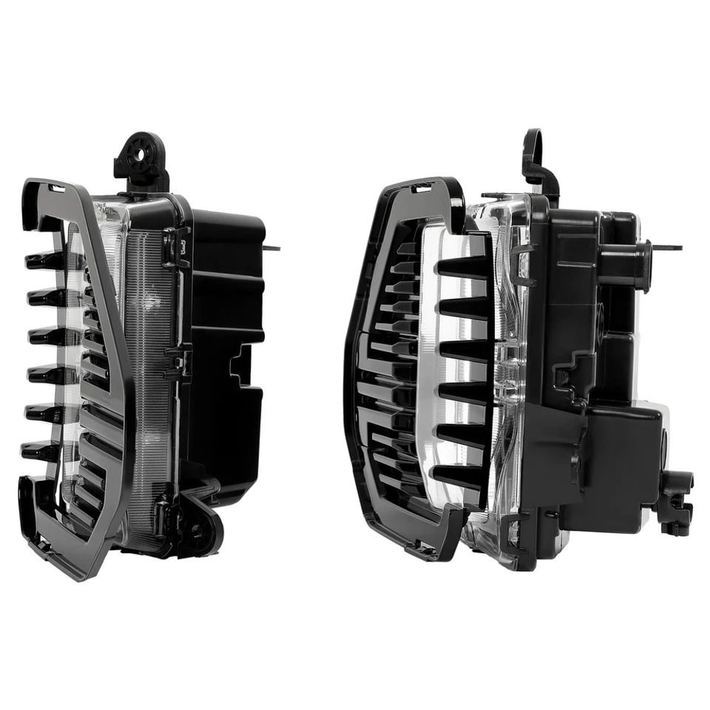 For GMC Sierra Denali LED Fog Lights With Bezel HighPerformance Driving Lamps 11