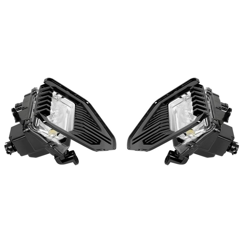 For GMC Sierra Denali LED Fog Lights With Bezel HighPerformance Driving Lamps 12