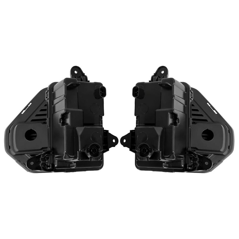 For GMC Sierra Denali LED Fog Lights With Bezel HighPerformance Driving Lamps 13