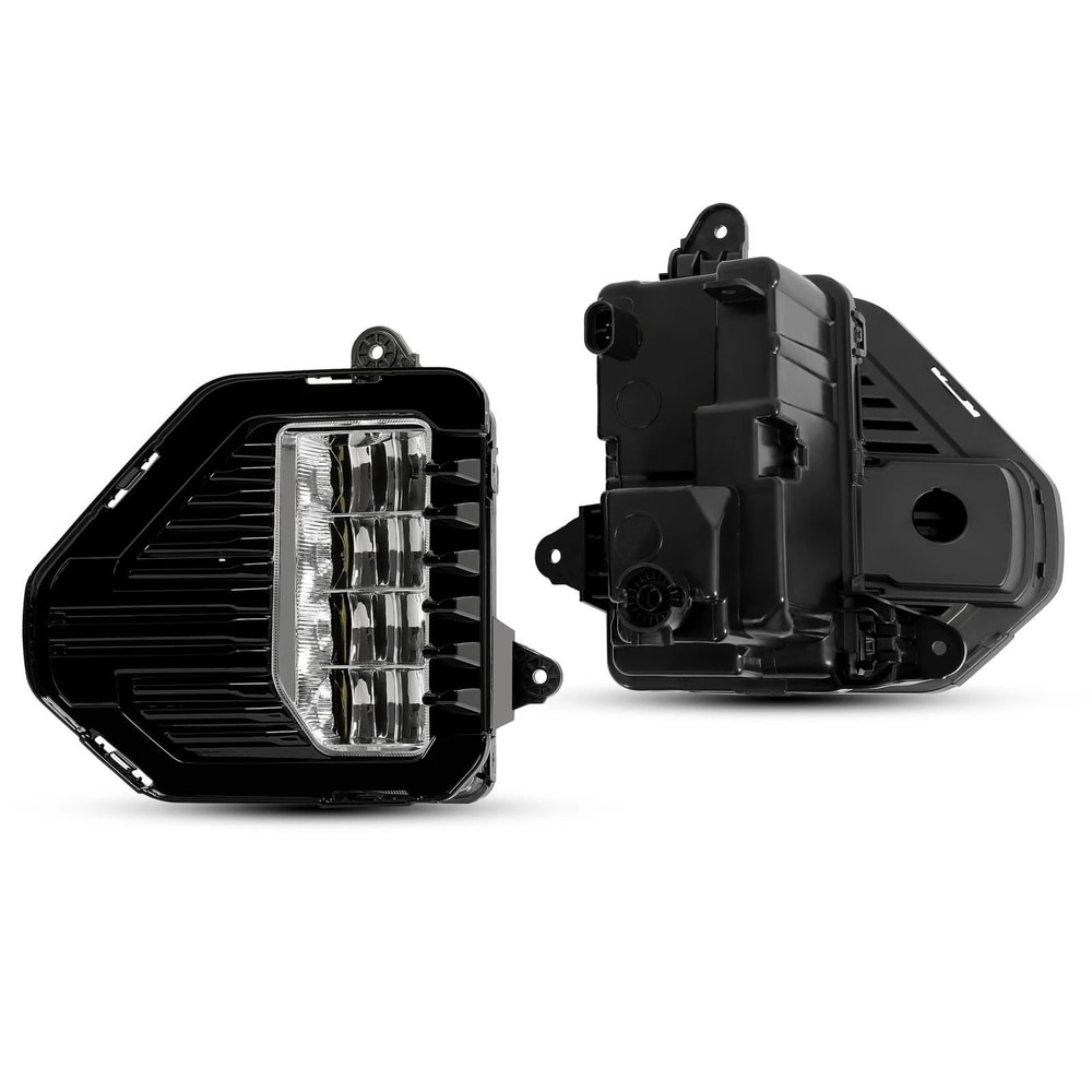 For GMC Sierra Denali LED Fog Lights With Bezel HighPerformance Driving Lamps 17