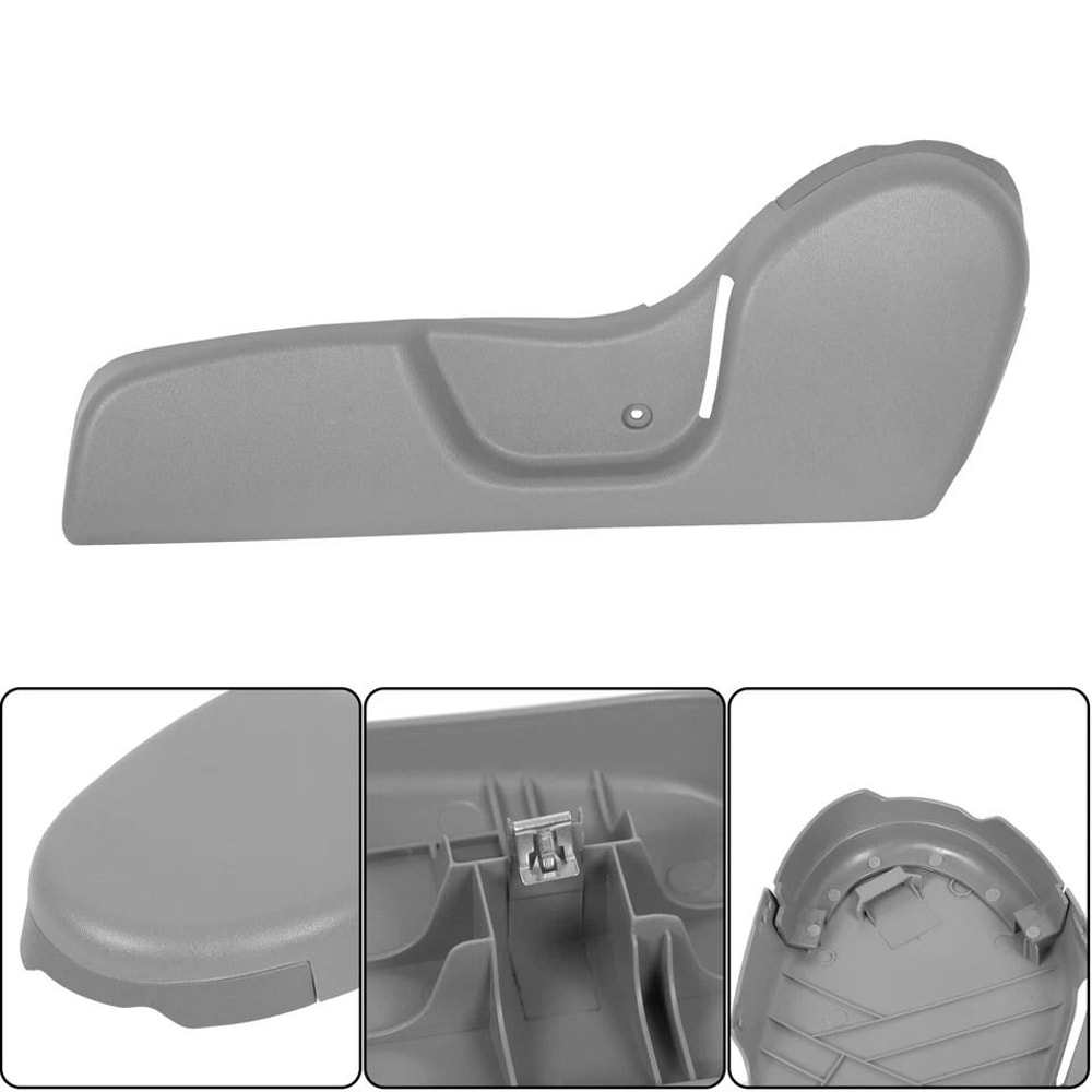 Driver Seat Side Trim Bezel Light Gray Replacement 2