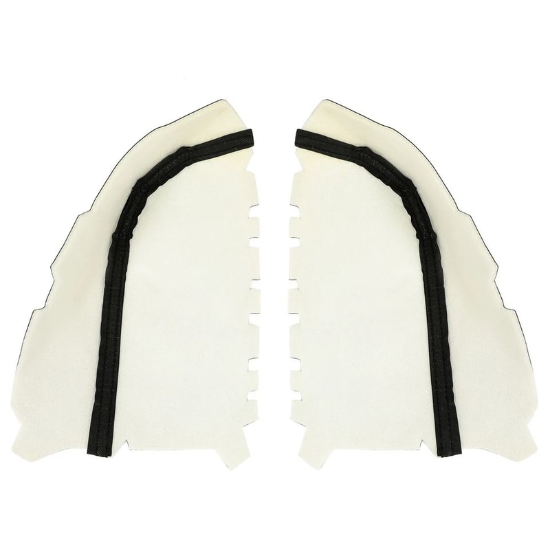 Leather Front Door Panels Armrest Upholstery Cover 5