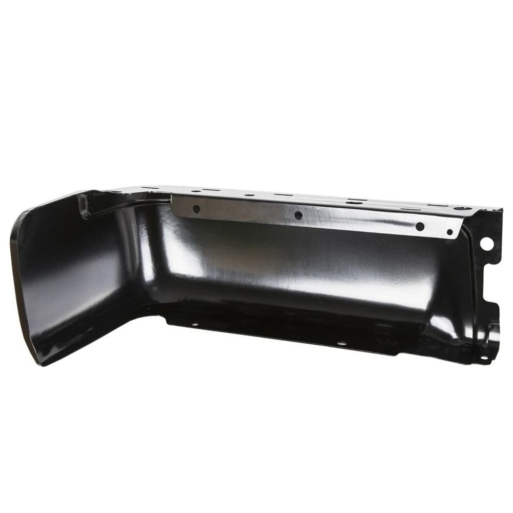 Passenger Side Rear Step Bumper End Cover Durable Black Steel 4