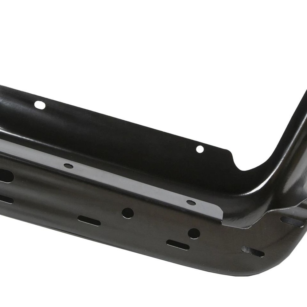 Passenger Side Rear Step Bumper End Cover Durable Black Steel 6