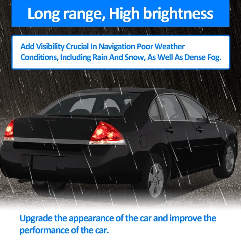 Premium Left Driver Side Chevrolet Impala Tail Light Replacement Tail Light For Impala 10