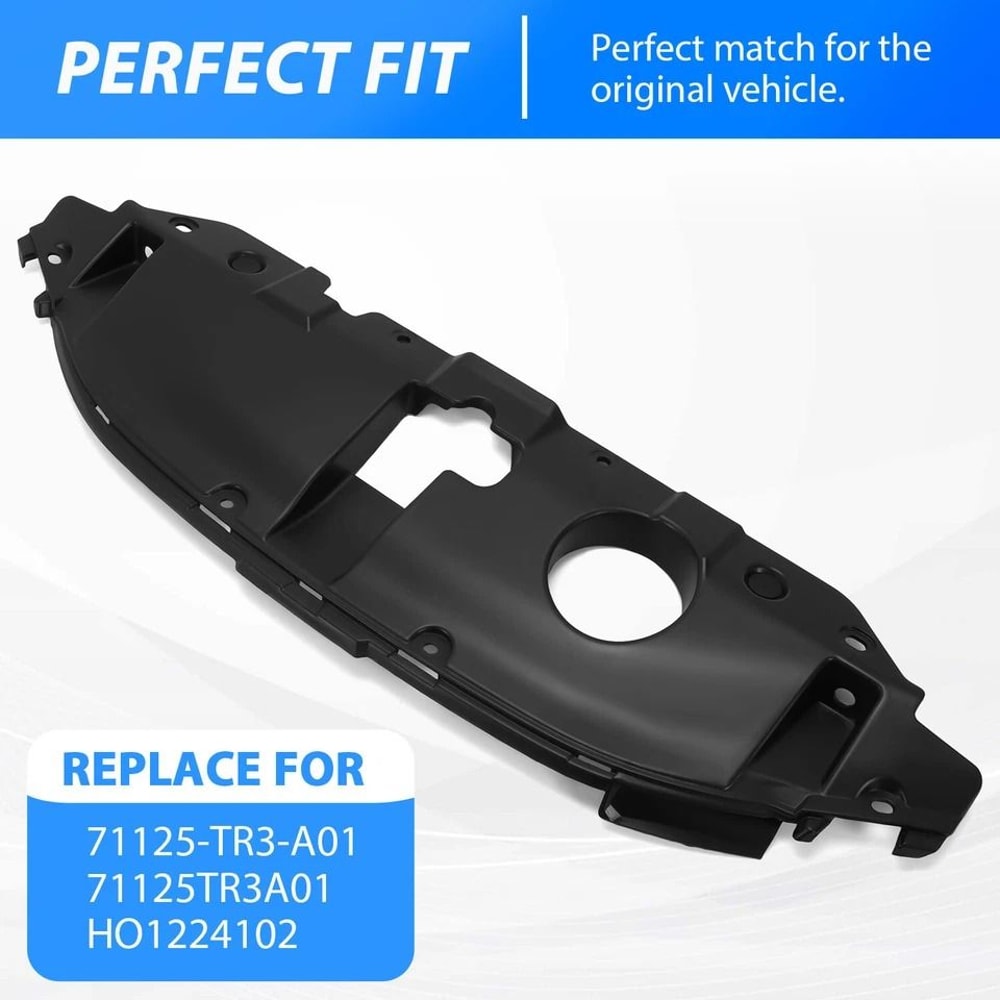 Premium Front Upper Radiator Support Cover Compatible Replacement 3