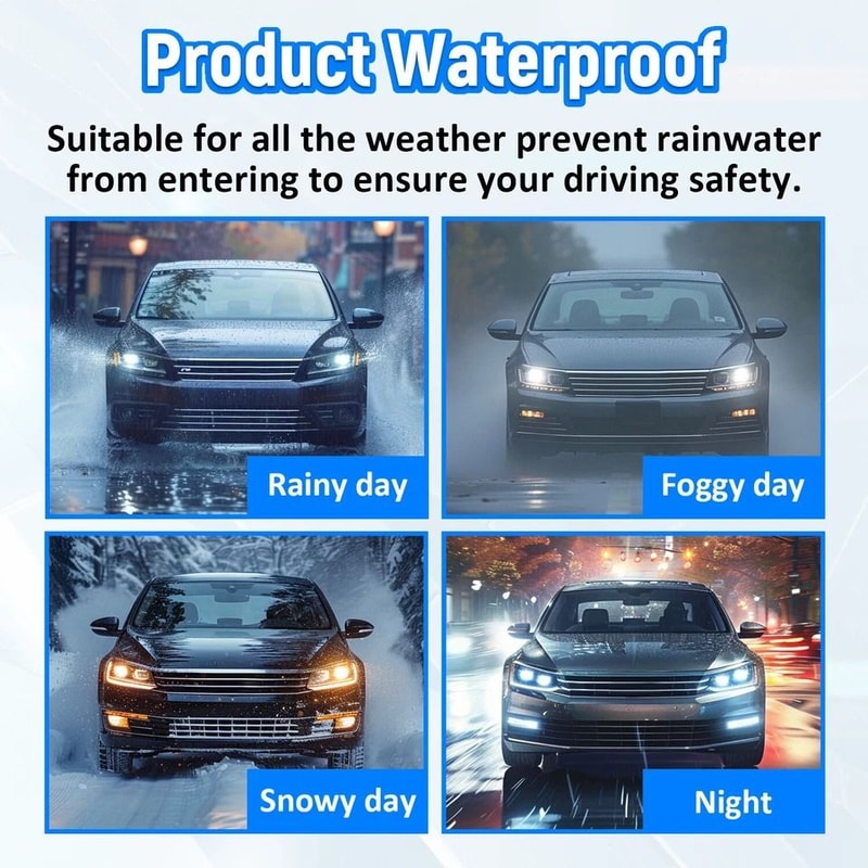 For Volkswagen Passat Fog Light Grille Cap Covers 4